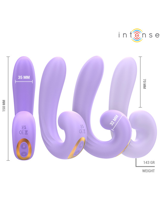 INTENSE MERYL ESTIMULADOR CLITORIS DOBLE VIBRACION