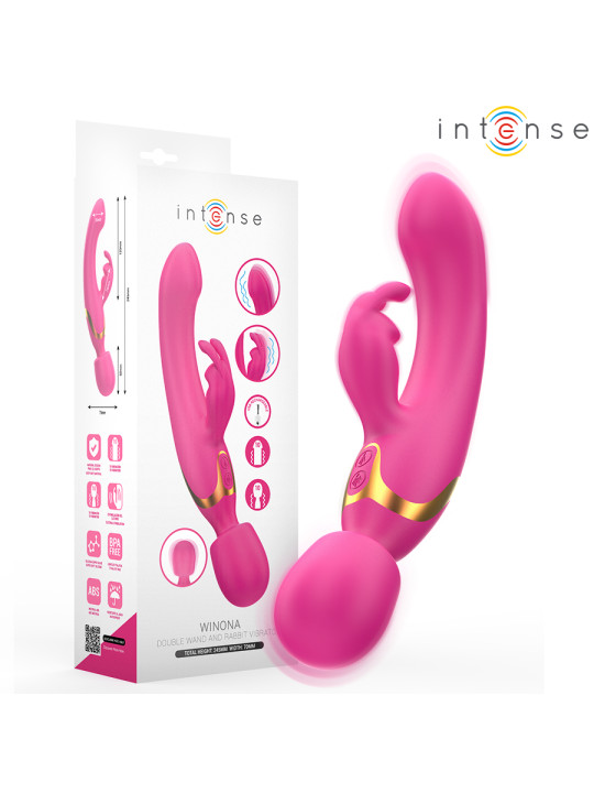 INTENSE WINONA DOBLE VIBRADOR RABBIT WAND