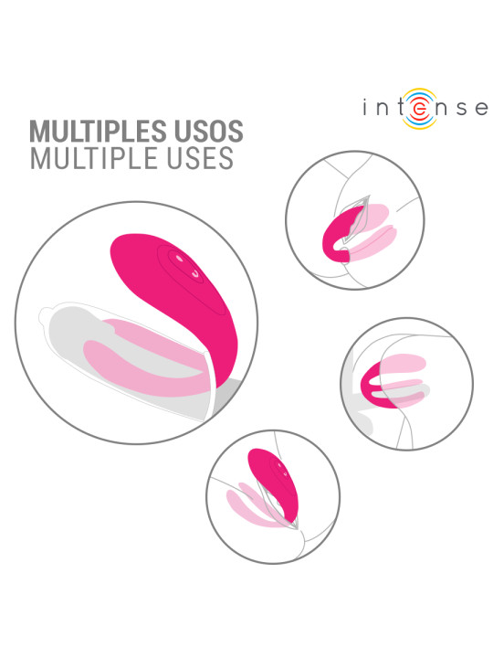INTENSE JULIA VIBRADOR ESTIMULADOR DE PINZAS CONTROL REMOTO