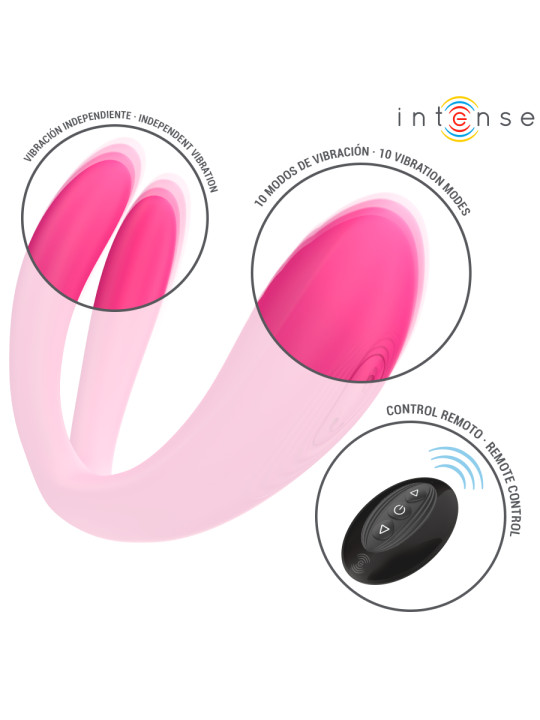 INTENSE JULIA VIBRADOR ESTIMULADOR DE PINZAS CONTROL REMOTO