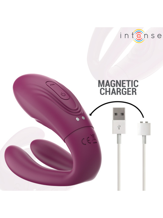 INTENSE SANDRA VIBRADOR ESTIMULADOR DE PINZAS CON GOLPETEO CONTROL REMOTO