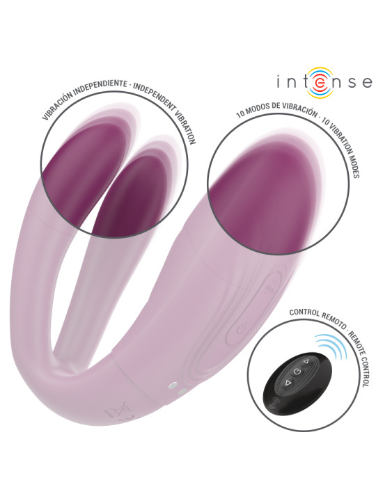 INTENSE SANDRA VIBRADOR ESTIMULADOR DE PINZAS CON GOLPETEO CONTROL REMOTO