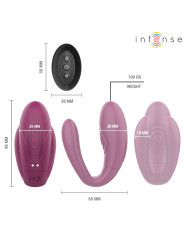 INTENSE SANDRA VIBRADOR ESTIMULADOR DE PINZAS CON GOLPETEO CONTROL REMOTO