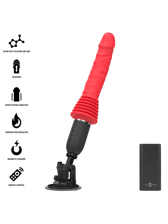 INTENSE CYNTHIA VIBRADOR THRUSTING CONTROL REMOTO CON CALOR