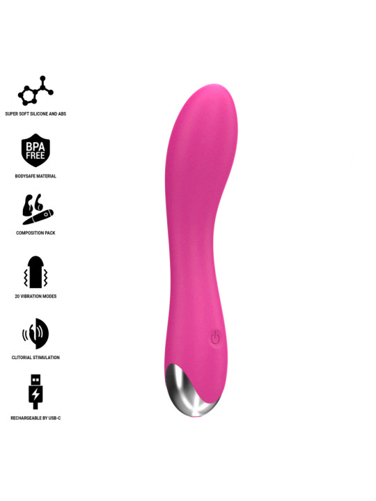 INTENSE CHER VIBRADOR 20 PATRONES CON CABEZALES INTERCAMBIABLES