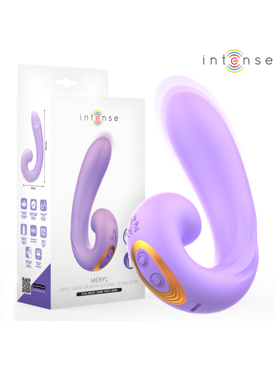 INTENSE MERYL ESTIMULADOR CLITORIS DOBLE VIBRACION