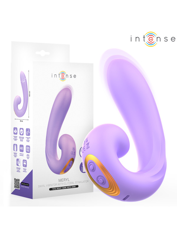 INTENSE MERYL ESTIMULADOR CLITORIS DOBLE VIBRACION