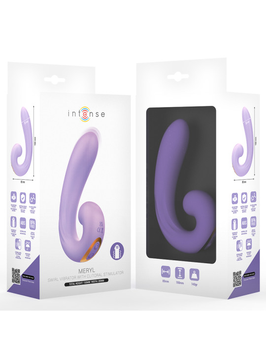INTENSE MERYL ESTIMULADOR CLITORIS DOBLE VIBRACION