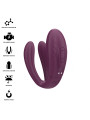 INTENSE SANDRA VIBRADOR ESTIMULADOR DE PINZAS CON GOLPETEO CONTROL REMOTO