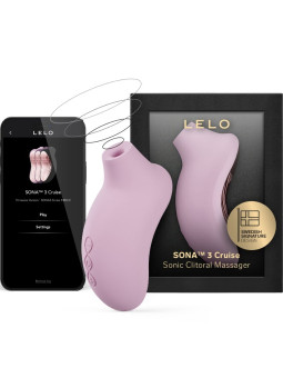 LELO SONA 3 CRUISE MASAJEADOR SONICO DE CLITORIS ROSA