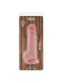 GET REAL PENE REALISTICO DELUXE CON TESTICULOS EXTRA GRUESO 345 CM