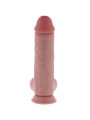 GET REAL PENE REALISTICO DELUXE CON TESTICULOS EXTRA GRUESO 25 CM