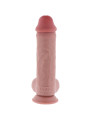 GET REAL PENE REALISTICO DELUXE CON TESTICULOS EXTRA GRUESO 28 CM