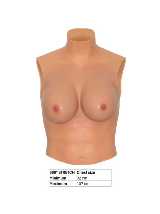 HIDDEN DESIRE ALTER EGO CAMISA DE PECHO VESTIBLE COPA E NATURAL