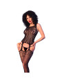 CHILIROSE CR 4855 BODYSTOCKING NEGRO S M