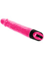 VIBRADOR ROSA MULTIVELOCIDAD TPR SUAVE Y FLEXIBLE DE LA MARCA BAILE