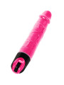 VIBRADOR ROSA MULTIVELOCIDAD TPR SUAVE Y FLEXIBLE DE LA MARCA BAILE
