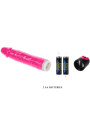 VIBRADOR ROSA MULTIVELOCIDAD TPR SUAVE Y FLEXIBLE DE LA MARCA BAILE