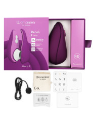 WOMANIZER LIBERTY 2 ESTIMULADOR SUCCIONADOR CLITORIS VIOLETA