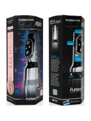 FLESHLIGHT QUIVER MASTURBADOR VIBRATORIO RECARGABLE VAGINA