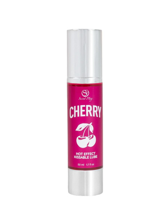 SECRETPLAY LUBRICANTE EFECTO CALOR CEREZA 50 ML