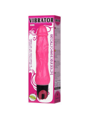 VIBRADOR DAAPLY MULTIVELOCIDAD TEXTURADO ROSA TPR DE LA MARCA BAILE