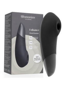 WOMANIZER ENHANCE ESTIMULADOR DE CLITORIS NEGRO