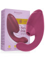 WOMANIZER DUO NEXT ESTIMULADOR VIBRADOR DUAL CLITORIS PUNTOG ROSA