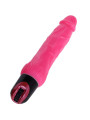 VIBRADOR DAAPLY MULTIVELOCIDAD TEXTURADO ROSA TPR DE LA MARCA BAILE