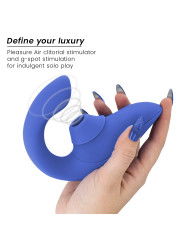 WOMANIZER BLEND ESTIMULADOR VIBRADOR RABBIT AZUL