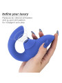 WOMANIZER BLEND ESTIMULADOR VIBRADOR RABBIT AZUL