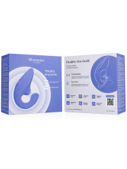 WOMANIZER BLEND ESTIMULADOR VIBRADOR RABBIT AZUL