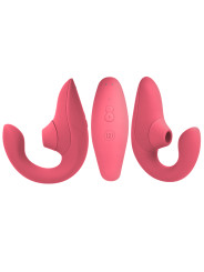 WOMANIZER BLEND ESTIMULADOR VIBRADOR RABBIT ROSA