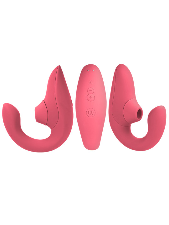WOMANIZER BLEND ESTIMULADOR VIBRADOR RABBIT ROSA