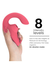 WOMANIZER BLEND ESTIMULADOR VIBRADOR RABBIT ROSA