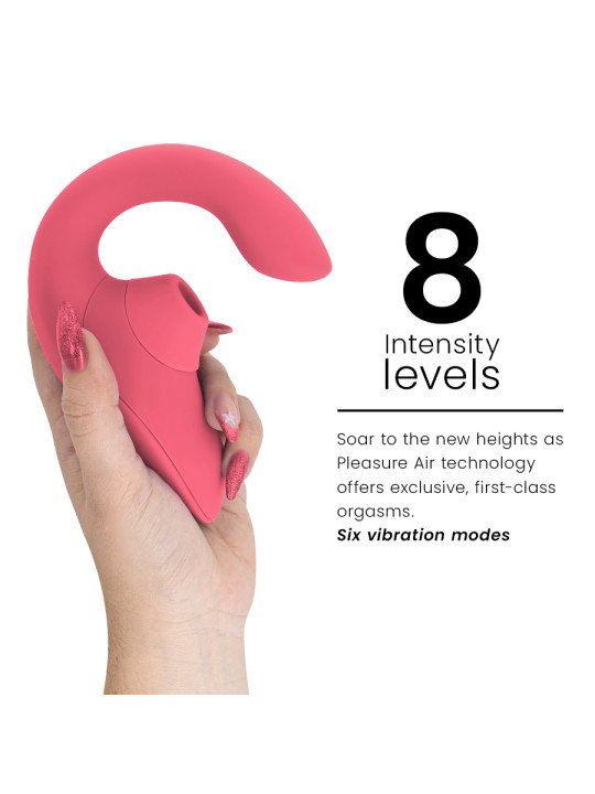 WOMANIZER BLEND ESTIMULADOR VIBRADOR RABBIT ROSA