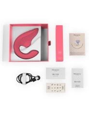 WOMANIZER BLEND ESTIMULADOR VIBRADOR RABBIT ROSA