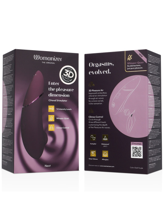 WOMANIZER NEXT ESTIMULADOR DE CLITORIS MORADO