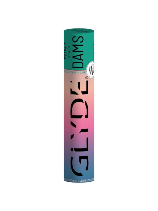 SHEER GLYDE DAMS LAMINAS LATEX SEXO ORAL MENTA