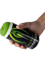 ALIVE PUSSY STROKER MASTURBADOR MASCULINO VAGINA LATA BEBIDA ENERGETICA