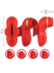 INTENSE PATTY ESTIMULADOR CON 4 CABEZALES SUCCION TAPPING TICKLING Y LICKING