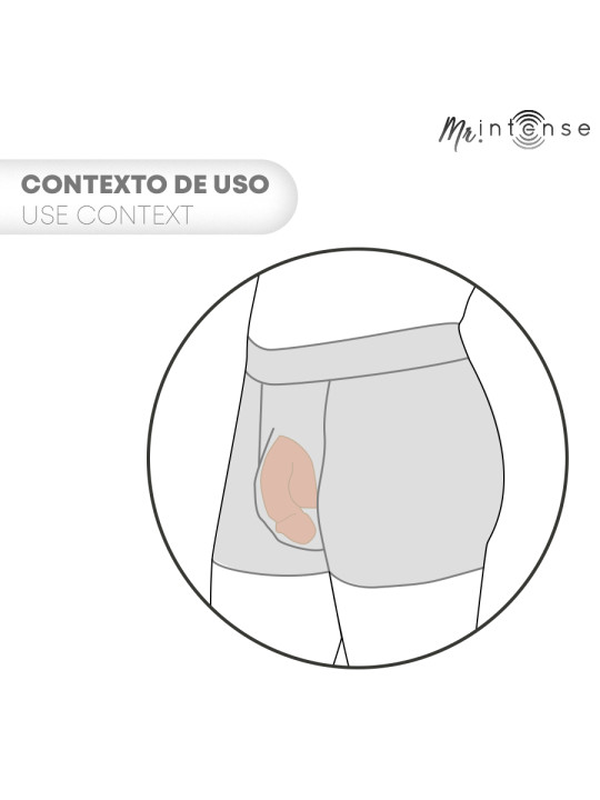MR INTENSE FLOPPY TALLA S PACKER REALISTICO