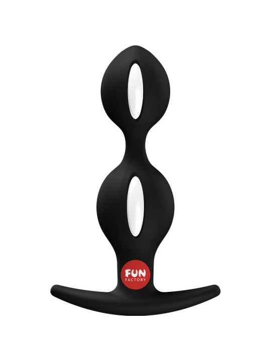 FUN FACTORY B BALLS DUO PLUG ANAL NEGRO