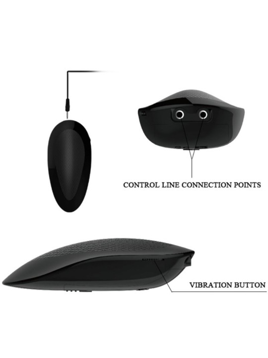 VIBRADOR REALISTA BARBARA 21 CM CON VENTOSA Y VIBRACIÓN DE LA MARCA BAILE