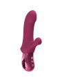 FUN FACTORY BI STRONIC CURVE CONEJO ESTIMULADOR DE EMPUJE BURDEOS