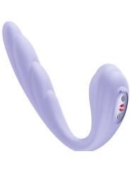 FUN FACTORY VIVACE DOBLE VIBRADOR INSERTABLE AIR PULSE VIOLETA
