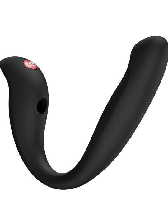 FUN FACTORY VELOCE DOBLE VIBRADOR INSERTABLE AIR PULSE NEGRO
