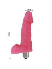 VIBRADOR REALISTA SLIK PLEASURE LOVE CLONE TPR DE LA MARCA BAILE VIBRATORS