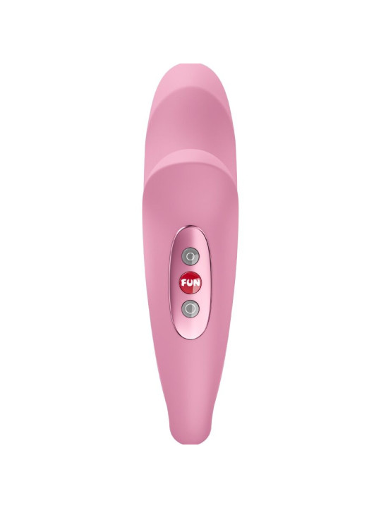 FUN FACTORY VELOCE DOBLE VIBRADOR INSERTABLE AIR PULSE ROSA