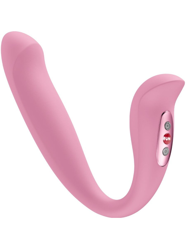 FUN FACTORY VELOCE DOBLE VIBRADOR INSERTABLE AIR PULSE ROSA
